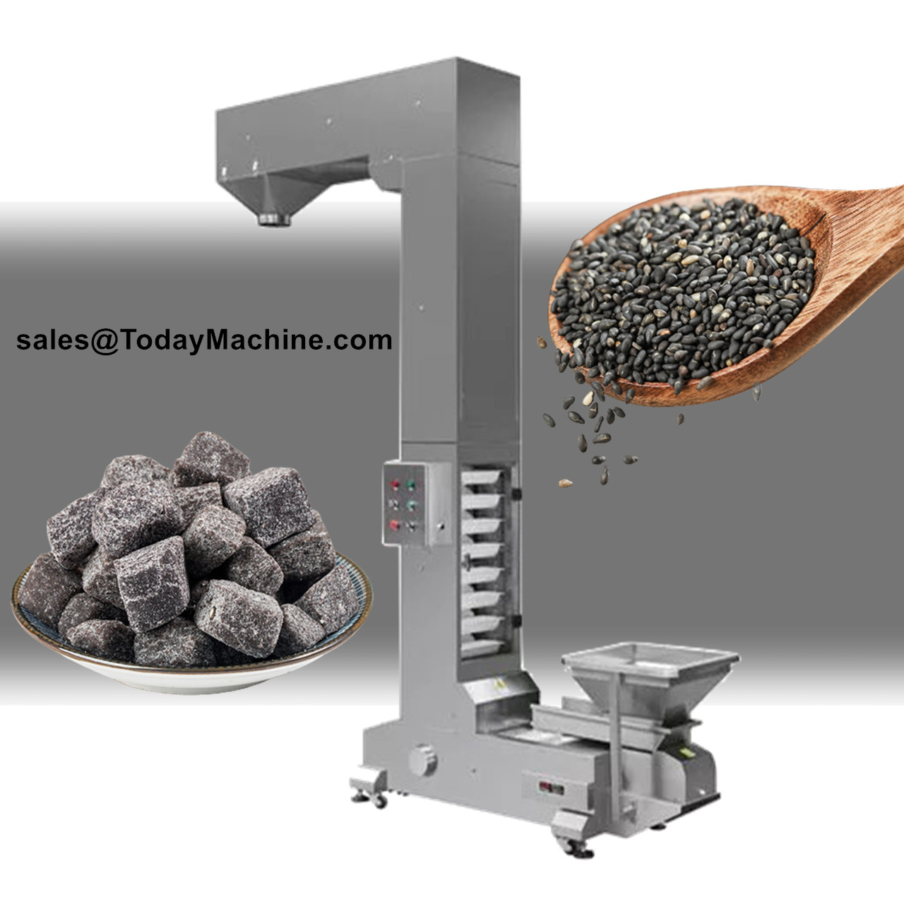 Stainless Steel Z Type Bucket  - đánh giá và giá Gummy Candy