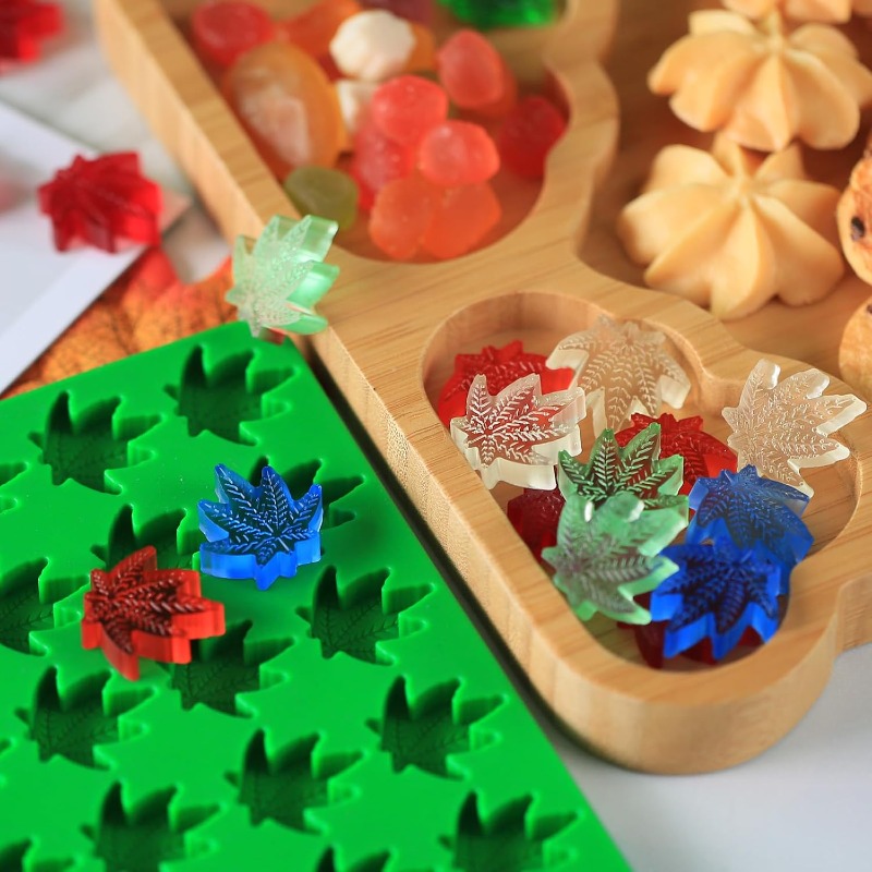 Marijuana Cannabis Hemp Leaf S - đánh giá và giá Gummy Candy