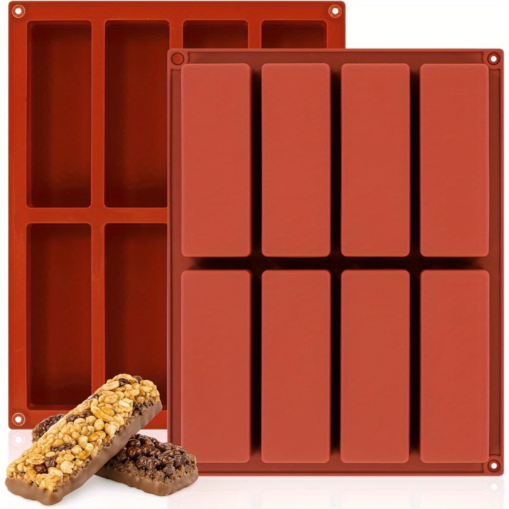 1pc 8-Cavity Silicone Granola  - đánh giá và giá Protein Bar