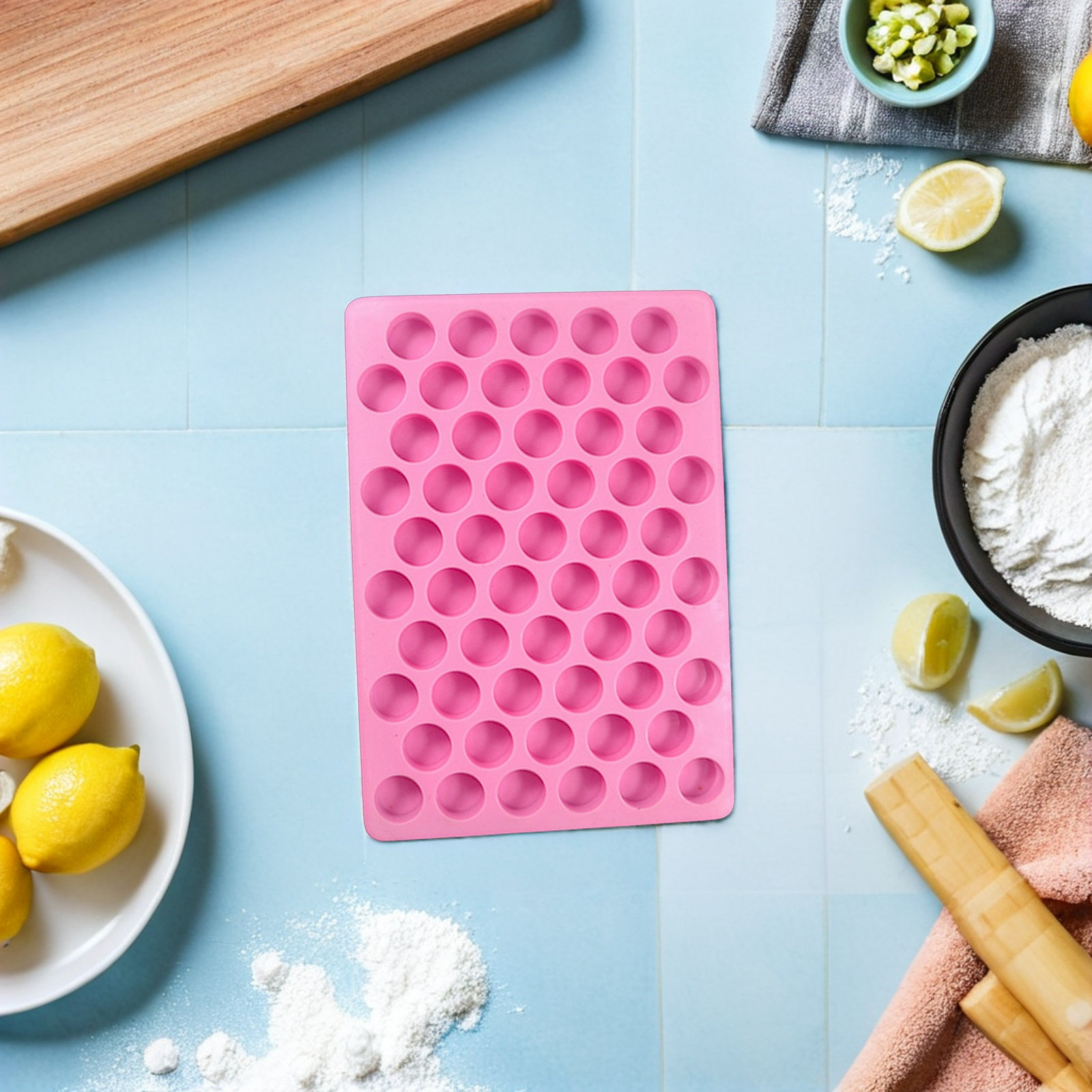 2Pcs Silicone Circle Molds Dia - đánh giá và giá Gummy Candy