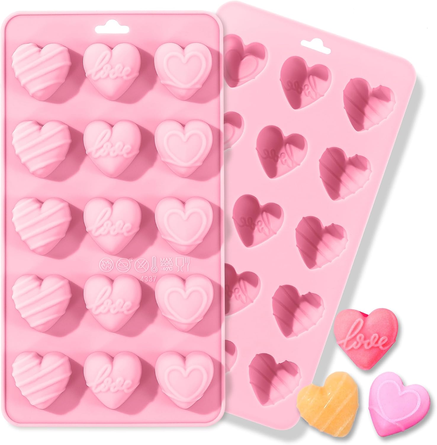 Heart Silicone Molds,Heart Cho - đánh giá và giá Gummy Candy