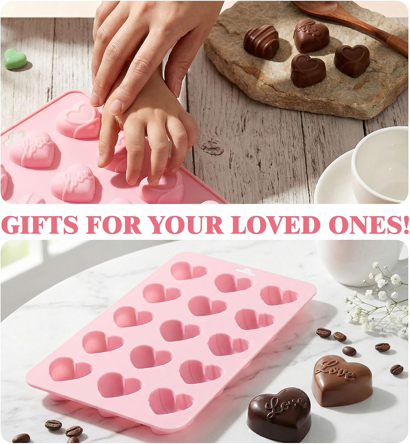 Heart Silicone Molds,Heart Cho - đánh giá và giá Gummy Candy
