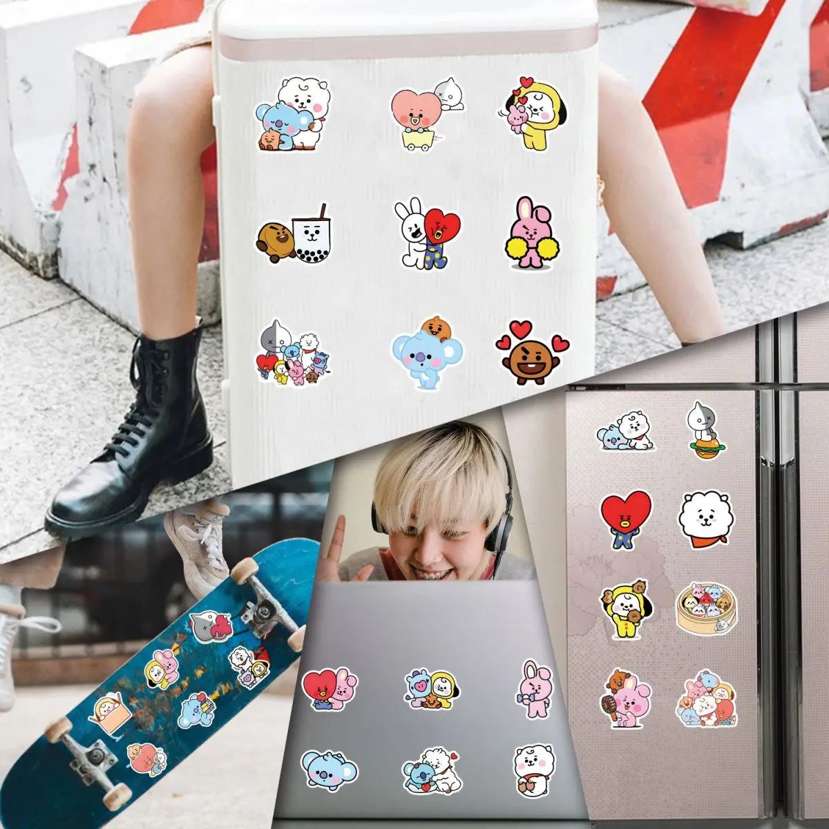 100/200PCS BT21 Chimmy Cooky k - đánh giá và giá Cookies Pack