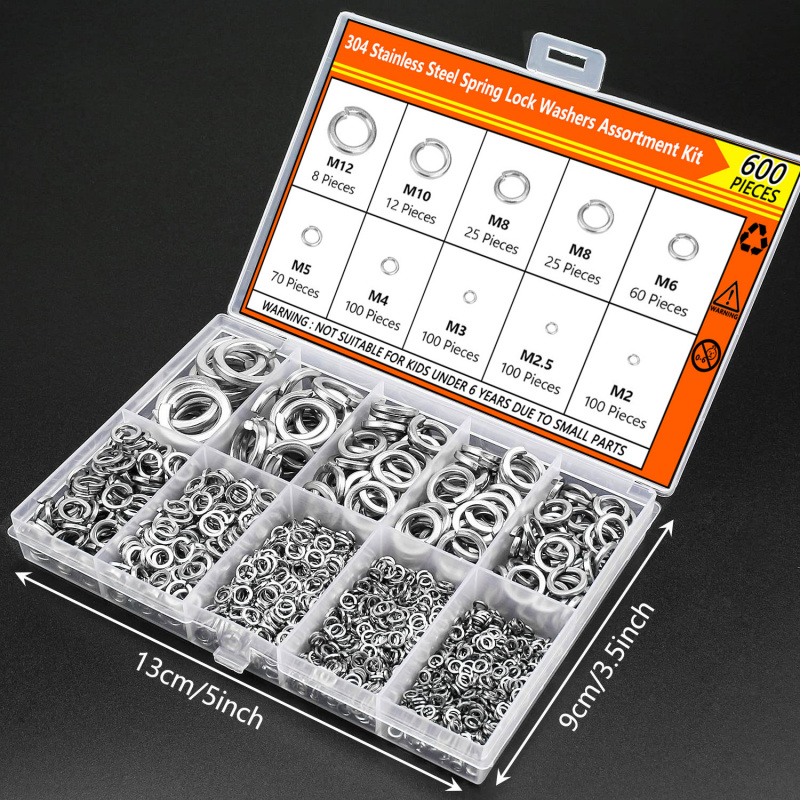 1000Pcs M2 M2.5 M3 M4 M5 M6 M8 - đánh giá và giá Nuts Mix