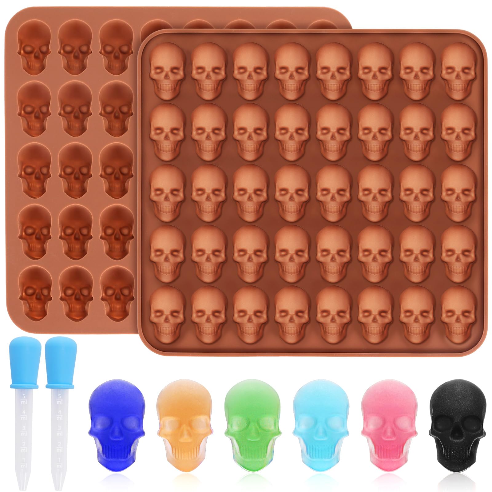 1-2 Pack Mini Skull Gummie Cho - đánh giá và giá Gummy Candy