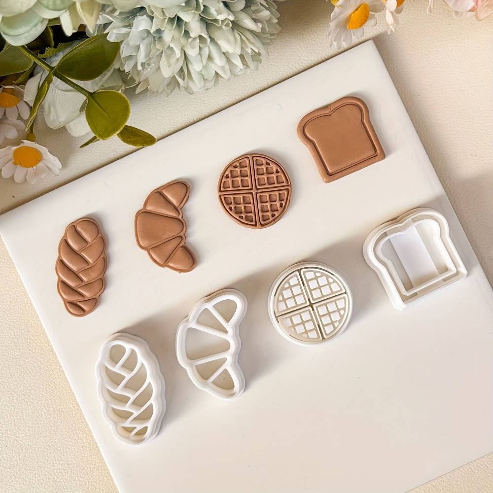 4Pcs Bread Themed Cookie Cutte - đánh giá và giá Cookies Pack