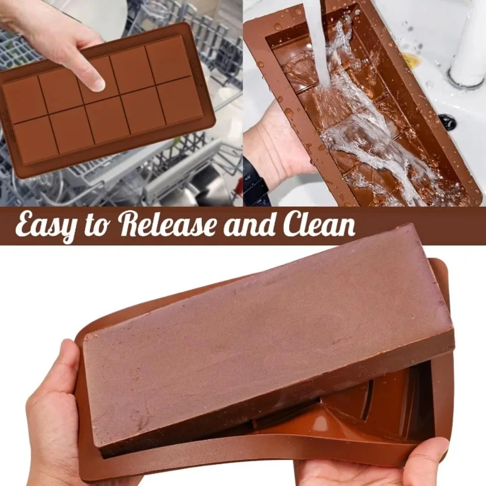 Silicone Chocolate Bar Mold Re - đánh giá và giá Protein Bar