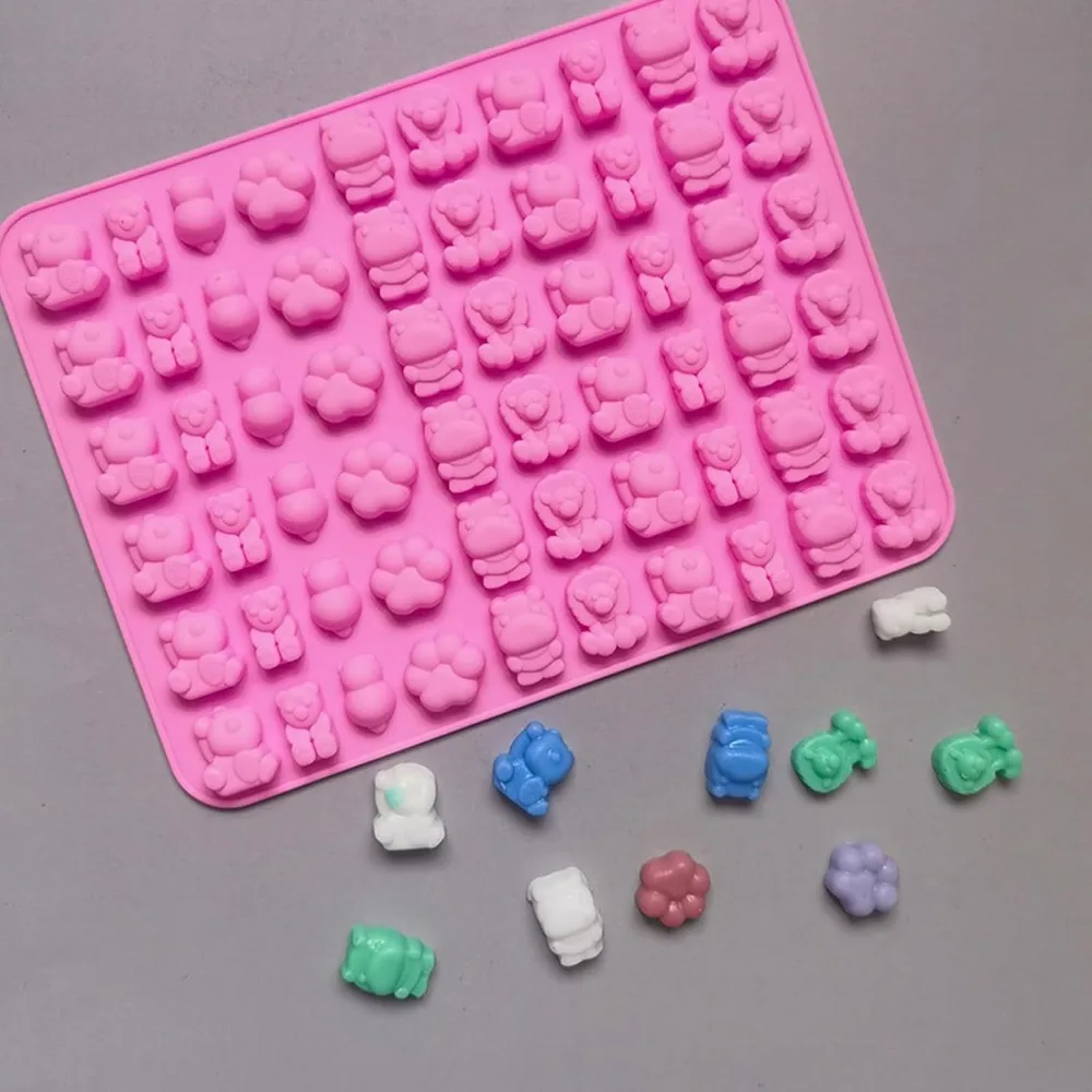 5Pcs Candy Silicone Moulds wit - đánh giá và giá Gummy Candy